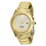 Invicta Angel Women's Watch w/ Mother of Pearl Dial - 38mm Gold (36058)
