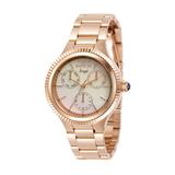 Renewed Invicta Angel Quartz Womens Watch - 36mm Stainless Steel Case Stainless Steel Band Rose Gold (31273)