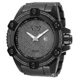 Invicta SHAQ 3.42 Carat Diamond Automatic Men's Watch - 60mm Black (33724)