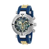 #1 LIMITED EDITION - Invicta Disney Limited Edition Beauty and the Beast Quartz Mens Watch - 47mm Stainless Steel Case Silicone Band Blue (24717)
