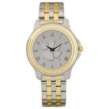 Men's Silver/Gold Clemson Tigers Two-Tone Wristwatch