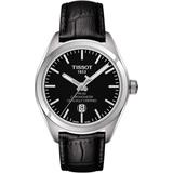 Pr 100 Lady Cosc Leather Watch - Metallic - Tissot Watches