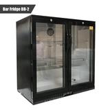 Cooler Depot Back 7.4 cu.ft. Bar Refrigeration in Black, Size 36.0 H x 36.0 W x 21.0 D in | Wayfair BB2