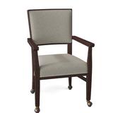 Fairfield Chair Dilworth Arm Chair Upholstered/Fabric in Brown, Size 35.5 H x 22.5 W x 23.5 D in | Wayfair 5049-A4_3157 73_Walnut
