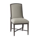 Fairfield Chair Clayton Side Chair Upholstered/Fabric in Gray/Black/Brown, Size 38.0 H x 20.0 W x 27.0 D in | Wayfair 8821-05_8794 70_Charcoal