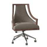 Fairfield Chair Caldwell Task Chair Upholstered/Metal in Red/Gray/Black, Size 41.0 H x 25.5 W x 26.5 D in | Wayfair 5229-1N_8794 17_MontegoBay