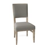 Fairfield Chair Dilworth Side Chair Upholstered/Fabric in Gray/Brown, Size 35.5 H x 19.0 W x 23.0 D in | Wayfair 5049-05_3162 63_RusticPortobello