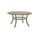 Tropitone Arazzo Cast Dining Table Metal in Brown, Size 28.5 H x 54.0 W x 54.0 D in | Wayfair 282054U-28_MOA