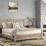 Foundstone™ Daniela Low Profile Standard Bed Wood in Brown/Gray, Size 50.0 H x 78.0 W x 84.0 D in | Wayfair E19CBA9B328D4C6FB0A9C867B1D4F5FE