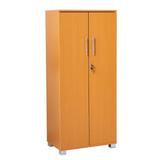 Latitude Run® Saravia 3 - Shelf Storage Cabinet Wood in Brown, Size 49.21 H x 21.65 W x 13.77 D in | Wayfair 48956DCB971F41BFA3F97067AE9B7C08