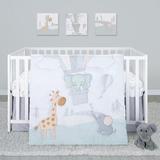 Indigo Safari Jessie Sammy 4 Piece Crib Bedding Set Polyester in Gray | Wayfair 9140C41B98B0469EA84ED945786E2D73