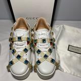 Gucci Shoes | Authentic Gucci New Ace Sneakers | Color: White | Size: 38