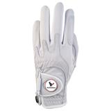 "Men's White Houston Texans Magnet Ball Marker Glove"