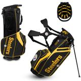 WinCraft Pittsburgh Steelers Caddie Carry Hybrid Golf Bag