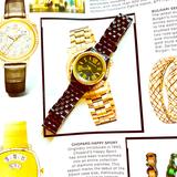 Michael Kors Accessories | Michael Kors Darci Watch | Color: Black/Gold | Size: Os