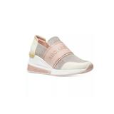 Michael Kors Shoes | Michael Kors Felix Trainer Extreme Slip-On Sneaker | Color: Cream/Pink | Size: Various