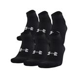 Under Armour Men's Charged Cotton 2.0 Lo Cut Socks 6 Pair, Black SKU - 190562