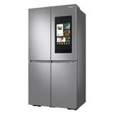 Samsung 35.875" Counter Depth French Door Refrigerator Smart, Stainless Steel in Black, Size 71.875 H x 35.875 W x 28.5 D in | Wayfair RF23A9771SG