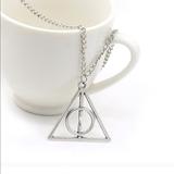 Urban Outfitters Jewelry | Harry Potter Boho Deathly Hallows Pendant | Color: Silver | Size: Os