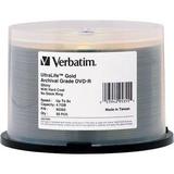 Verbatim DVD-R UltraLife Gold Archival Grade 4.7GB Recordable Disc (Spindle Pack of 95355