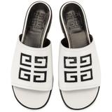 4g Flat Mule Sandals - White - Givenchy Flats