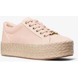 Libby Cotton Canvas Platform Sneaker - Pink - Michael Kors Sneakers