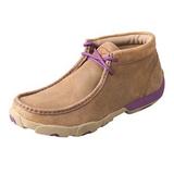 Twisted X Women's Driving Moccasins - 6.5 - Bomber/Purple