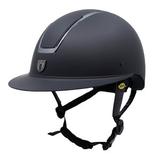 Tipperary Windsor Wide Brim MIPS Helmet - S - Black/Smoke Chrome - Smartpak
