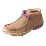 Twisted X Women's Driving Moccasins - 7 - Bomber/Purple