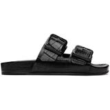 Croc Mallorca Sandals - Black - Balenciaga Flats