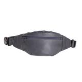 Simple Needs in Grey,'Leather Waist Bag in Grey'
