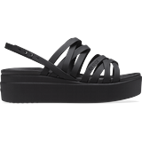 Crocs Black Brooklyn Strappy Shoes