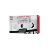 Packard Bell 1080P Webcam With Ring Light, Black