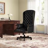 Lark Manor™ Murphie Clark Executive Chair Upholstered in Black, Size 51.25 H x 26.5 W x 30.0 D in | Wayfair B582D4FDBF51495DB5976B8835656F45