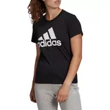 adidas Black/White Essential Logo T-Shirt