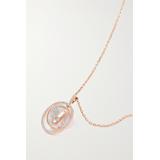 Messika - Lucky Move 18-karat Rose Gold, Mother-of-pearl And Diamond Necklace - one size