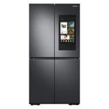 Samsung 35.875" Counter Depth French Door Refrigerator Smart, Stainless Steel in Black, Size 71.875 H x 35.875 W x 28.5 D in | Wayfair RF23A9771SG