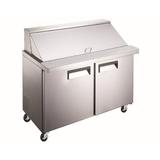Cooler Depot NSF Sandwich Mega 7 cu.ft. Prep Refrigerator in Gray, Size 42.0 H x 37.0 W x 30.0 D in | Wayfair XSPM36