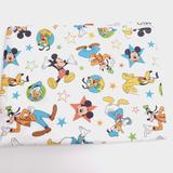 Disney Bedding | Disney Mickey Donald Goofy Toddler Flat Sheet | Color: Blue/Green | Size: Toddler