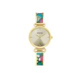 Bertha Katherine Enamel-Designed Bracelet Watch Green - Women's BTHBS1303