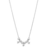Ajoa By Dolly Dot Bead And Sparkle Necklace - Metallic - Nadri Necklaces