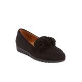 Women's The Aubriele Flat by Comfortview in Black (Size 7 1/2 M)