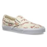 Vans Shoes | Rare California Authentic Islands Slip On Vans | Color: Cream/Red | Size: 10.5