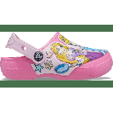 Crocs Pink Lemonade Kids' Crocs Fun Lab Disney Princess Clog Shoes