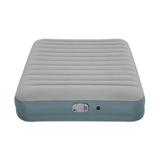 Bestway AlwayzAire 14" Inflatable Air Mattress Bed w/ Rechargeable Pump, Queen in Blue/Gray/Green, Size 80.0 H x 60.0 W x 14.0 D in | Wayfair