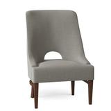 Side Chair - Fairfield Chair Vanessa 25.5" W Side Chair Other Performance Fabrics in Gray/Brown, Size 37.75 H x 25.5 W x 28.0 D in | Wayfair