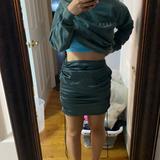 Urban Outfitters Skirts | Green Satin Skirt | Color: Green | Size: M
