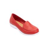 Women's The Jemma Flat by Comfortview in Red (Size 10 M)