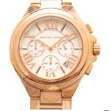 Michael Kors Accessories | Michael Kors Camille Rose Gold-Tone Watch | Color: Gold/White | Size: Os