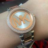 Michael Kors Accessories | Michael Kors Mk6314 Parker Silver Dial Two Tone Brand New With Box And Tag | Color: Gold/Silver | Size: Os